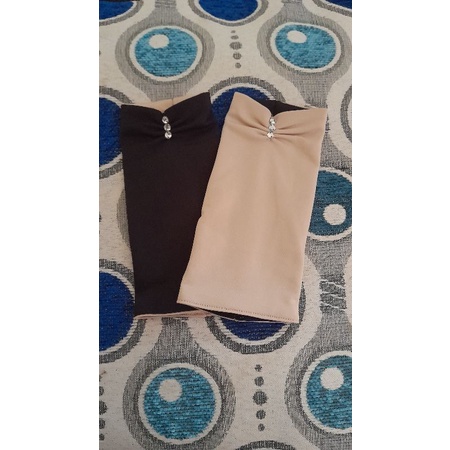 (Termurah di shopee) Handsock Renda Mansettangan RendaHitam Handsock Hajidan Umroh