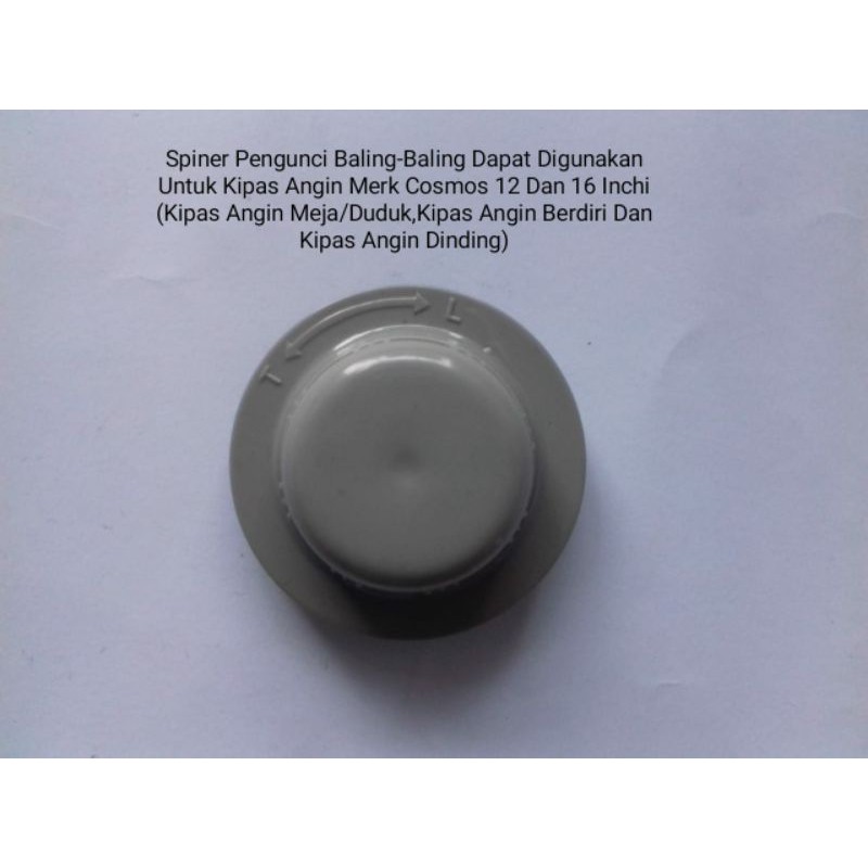 Spiner Spinner Pengunci Baling-Baling Spare Part Kipas Angin Cosmos 12&quot; 16&quot; Inci Inch Inchi