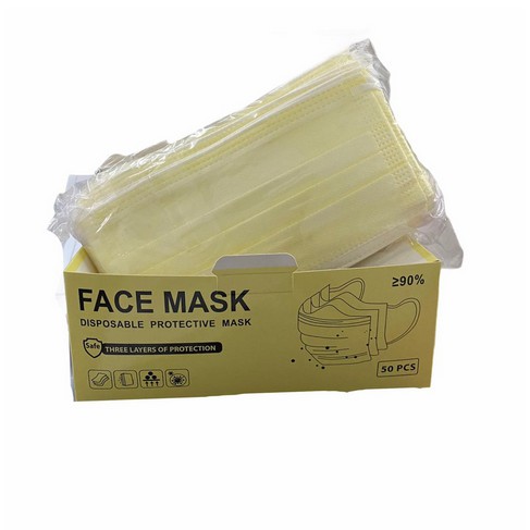 Masker 3ply warna warni disposable face mask masker medis 3 ply siap kirim