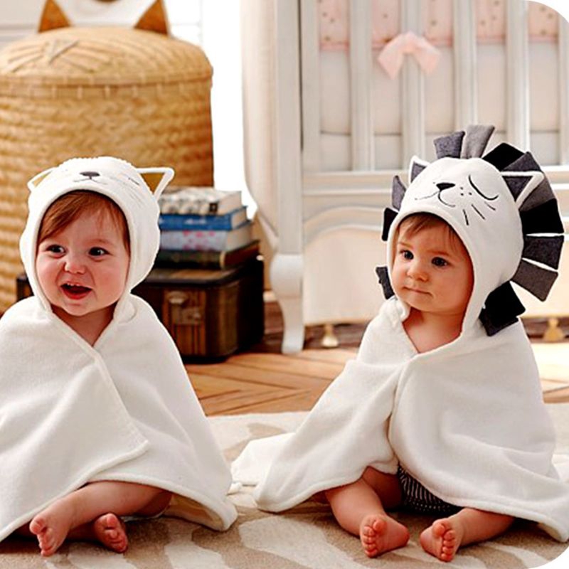 baby hooded robe