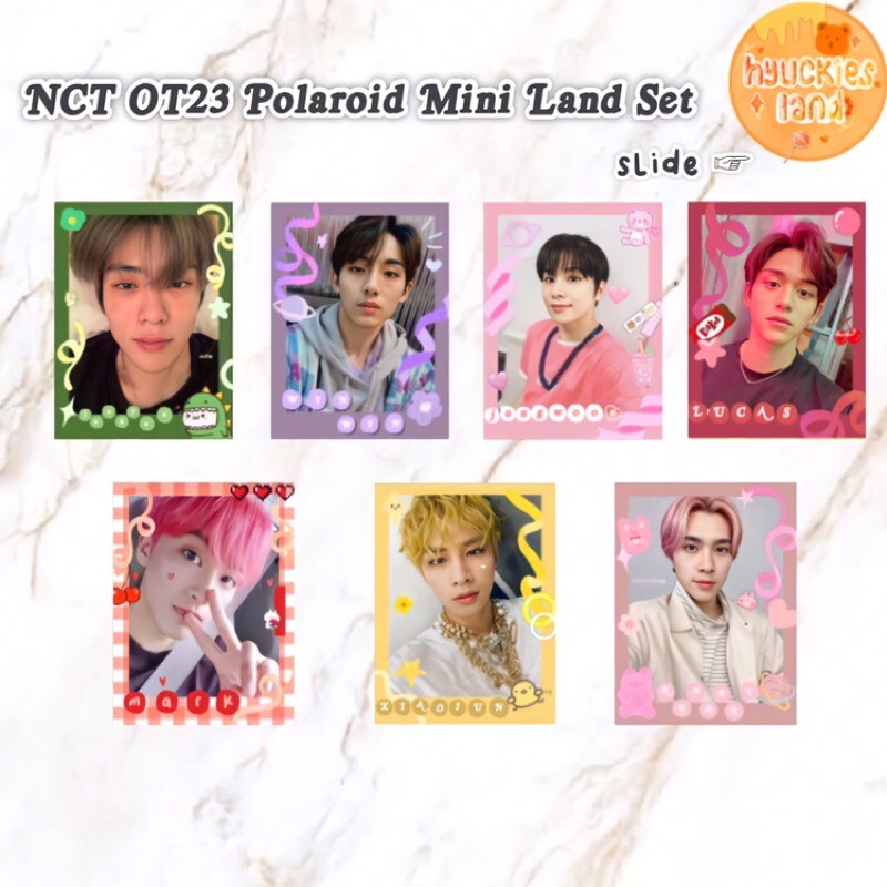 NCT OT23 Polaroid Mini Land Set ( 5.3cm x 7cm )