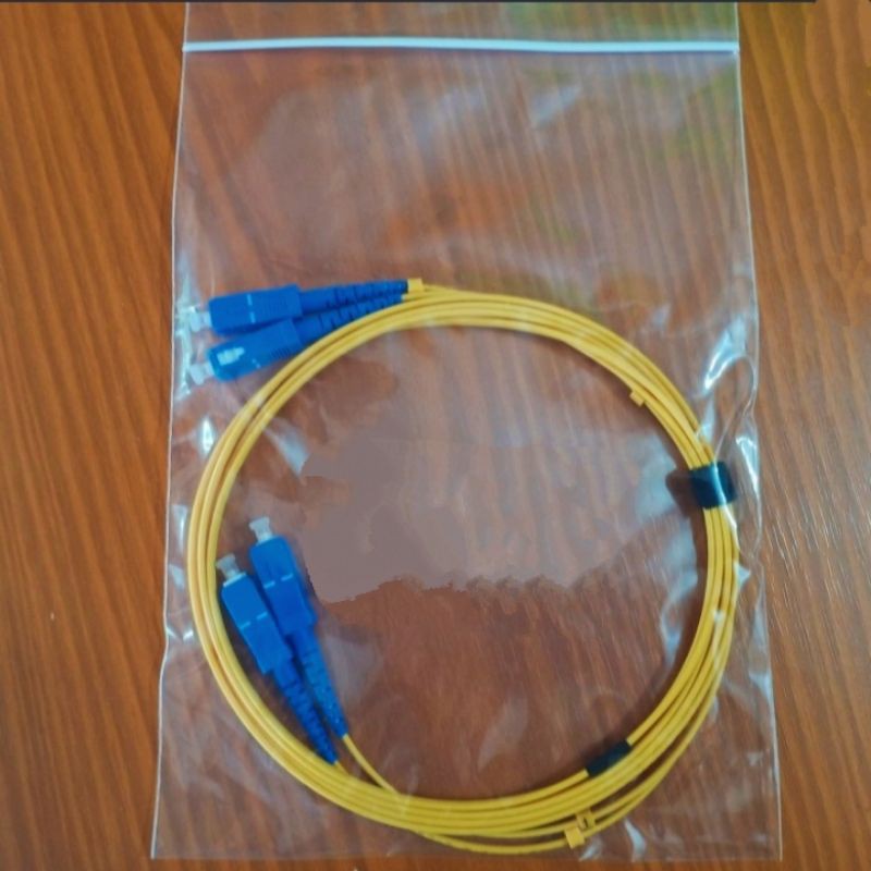 Patch Cord SC Upc - SC Upc Fiber Optic Patchcord Singlemode SC-SC Patch Core Duplex