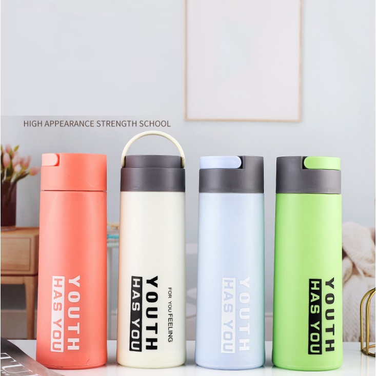 DC B ( B98 ) BOTOL KACA YOUTH HAS YOU / BOTOL MINUM / TIDAK BISA MEMILIH