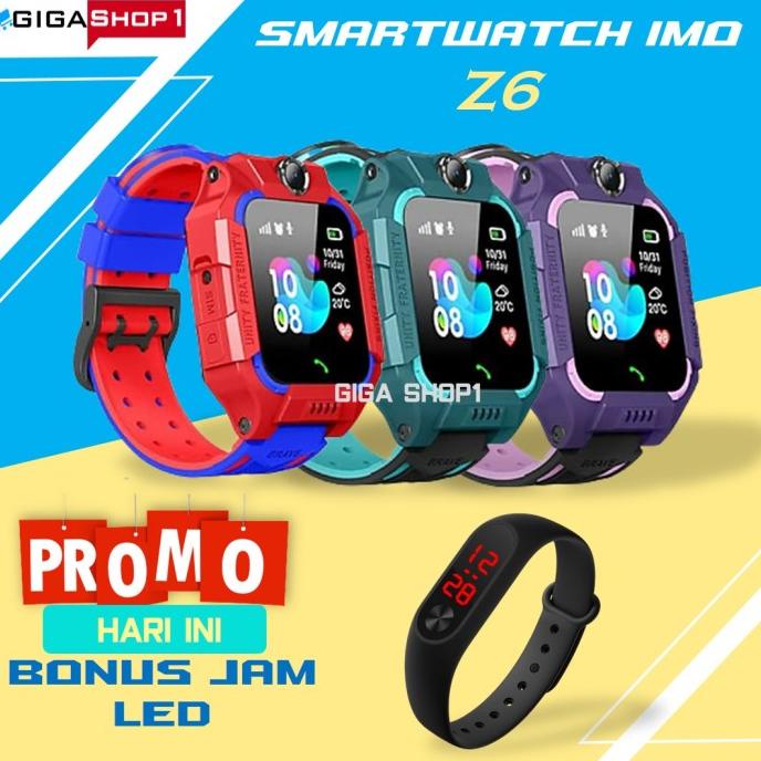 Jam Tangan Anak Imo Z6 Smartwatch Anak Imo Z6 Imoo Smart Watch Anak