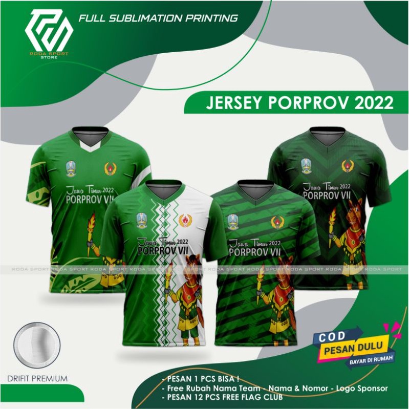 Jersey PORPROV JATIM VII 2022
