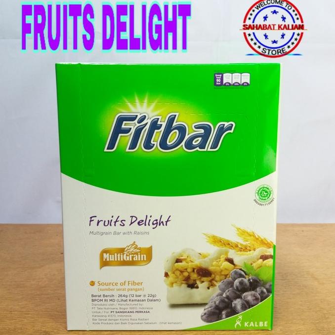 

FITBAR MULTIGRAIN 1 KARTON ISI 6 BOX