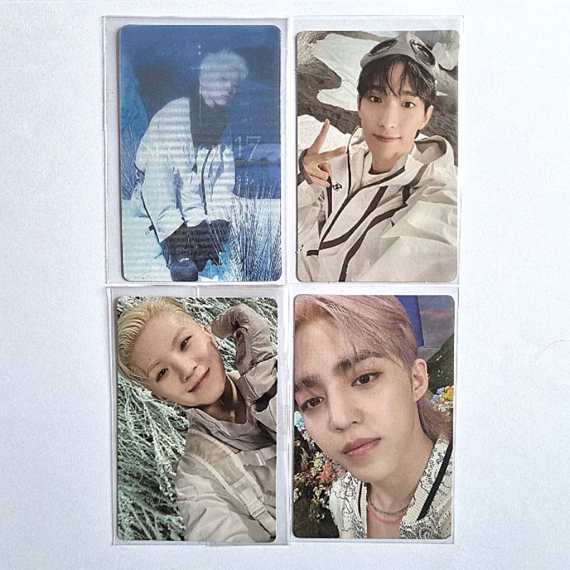 SEVENTEEN Scoups Hoshi Woozi DK sector 17 new heights beginnings bene lenti photocard