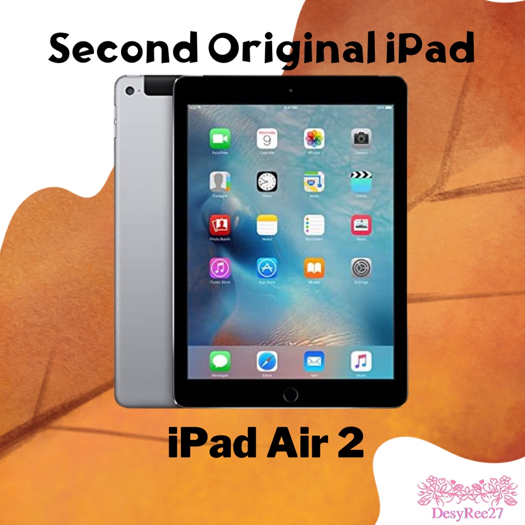 iPad Air 2 Second bergaransi kapasitas 16GB // 32GB // 64GB // 128GB iPad Second