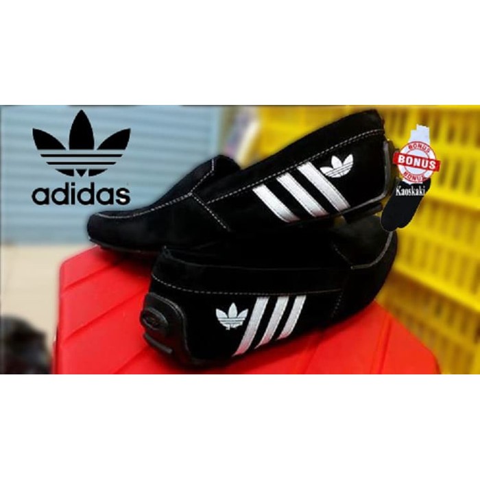 Sepatu Pria Adidas Slop Slip On Casual / Sepatu Fashion/ Sekolah Murah