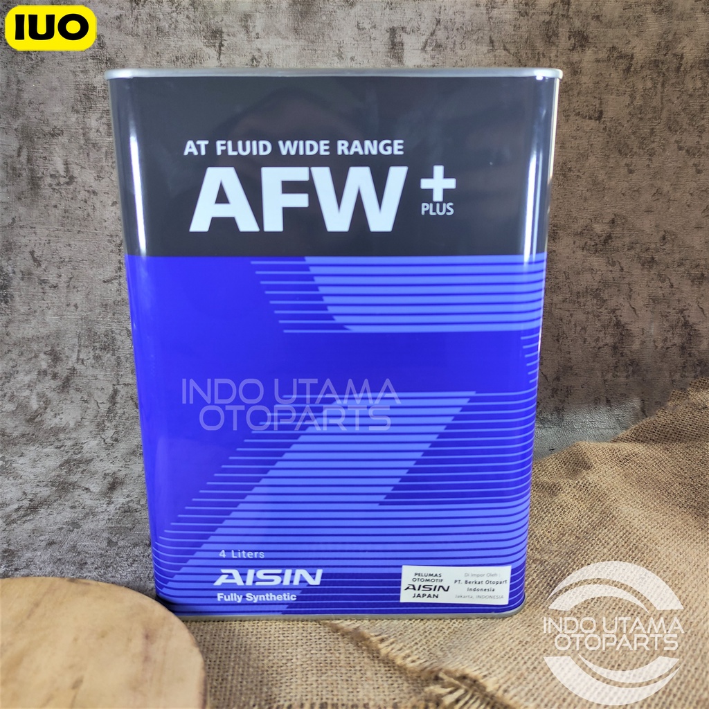 Oli Aisin AFW+ ATF MULTI Auto Matic Transmisi FULLY SYNTHETIC isi 4 ltr ASLI