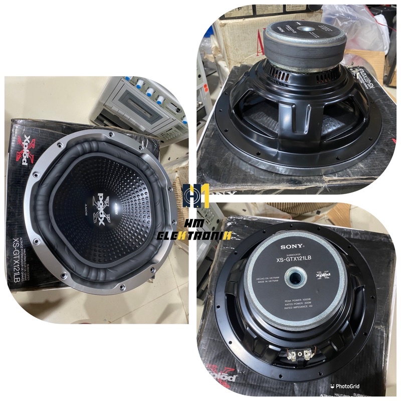 Speaker SUB Sony Xpload XS GTX 121 LB