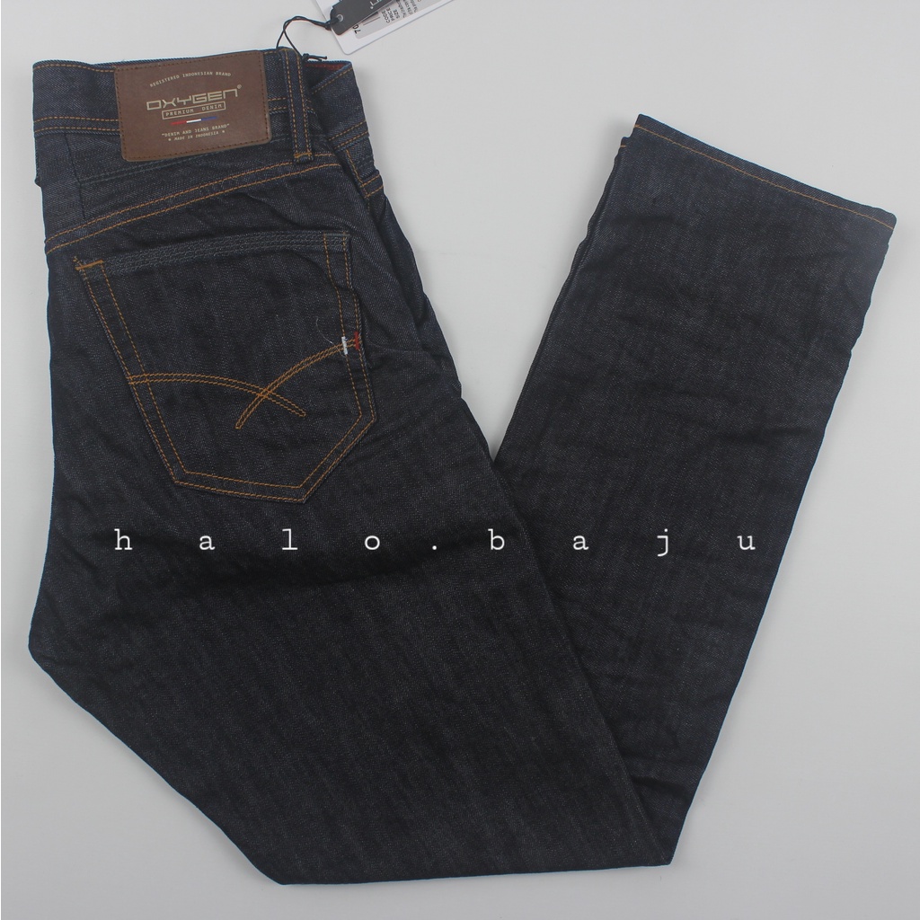 OXYGEN DENIM (705-350101) Celana Jeans Pria Straight Cut - Celana Oxygen Standar - Core Jeans Oxygen