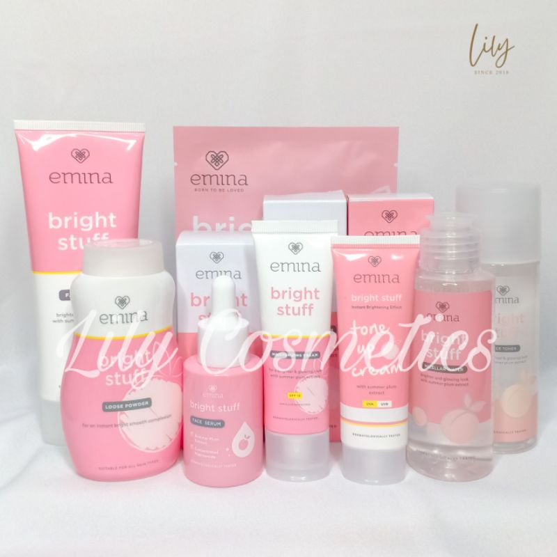 Emina Bright Stuff Series Paket Lengkap emina