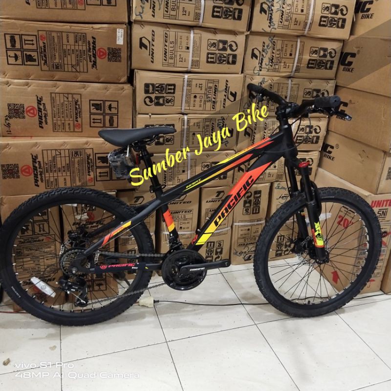 Sepeda Gunung MTB 24 inch Pacific INVERT Terbaru