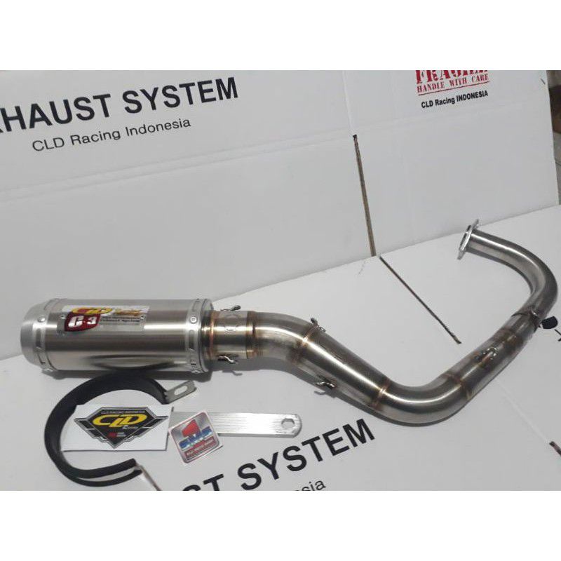 KNALPOT CLD RACING BEAT KARBU/SCOOPY KARBU/BEAT ESP/SCOOPY FI/VARIO 110 NEW C3