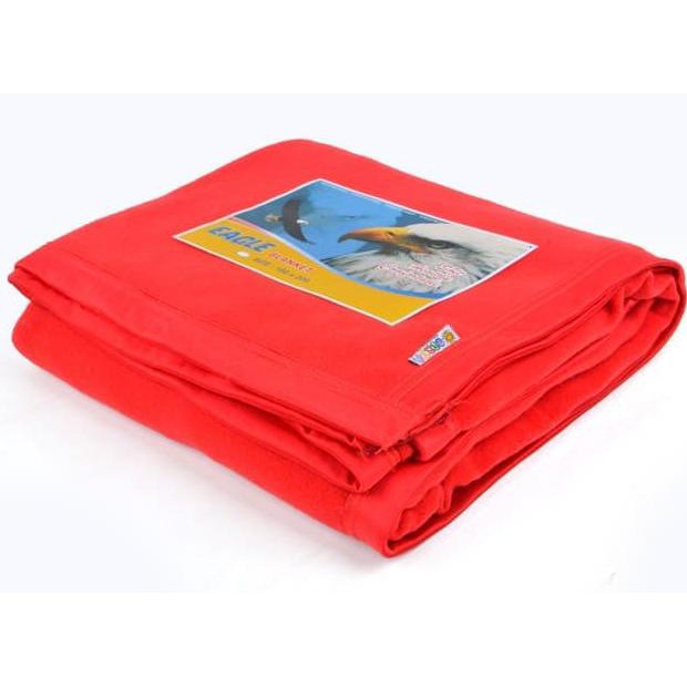 Selimut Hotel Melati Polos Eagle Coklat Muda Uk 160 X 200