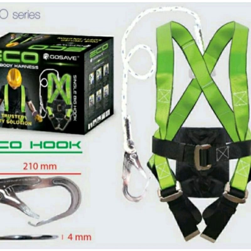 full Body harness Gosave Eco single big hook