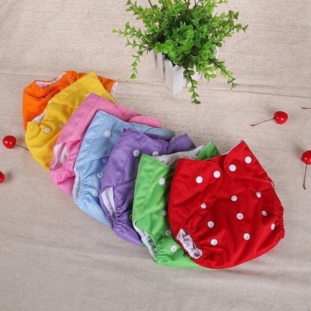 POPOK BAYI KAIN BERKANCING CLOTH DIAPER CLODI BAYI DAPAT DICUCI &amp; DIPAKAI BERULANG-ULANG