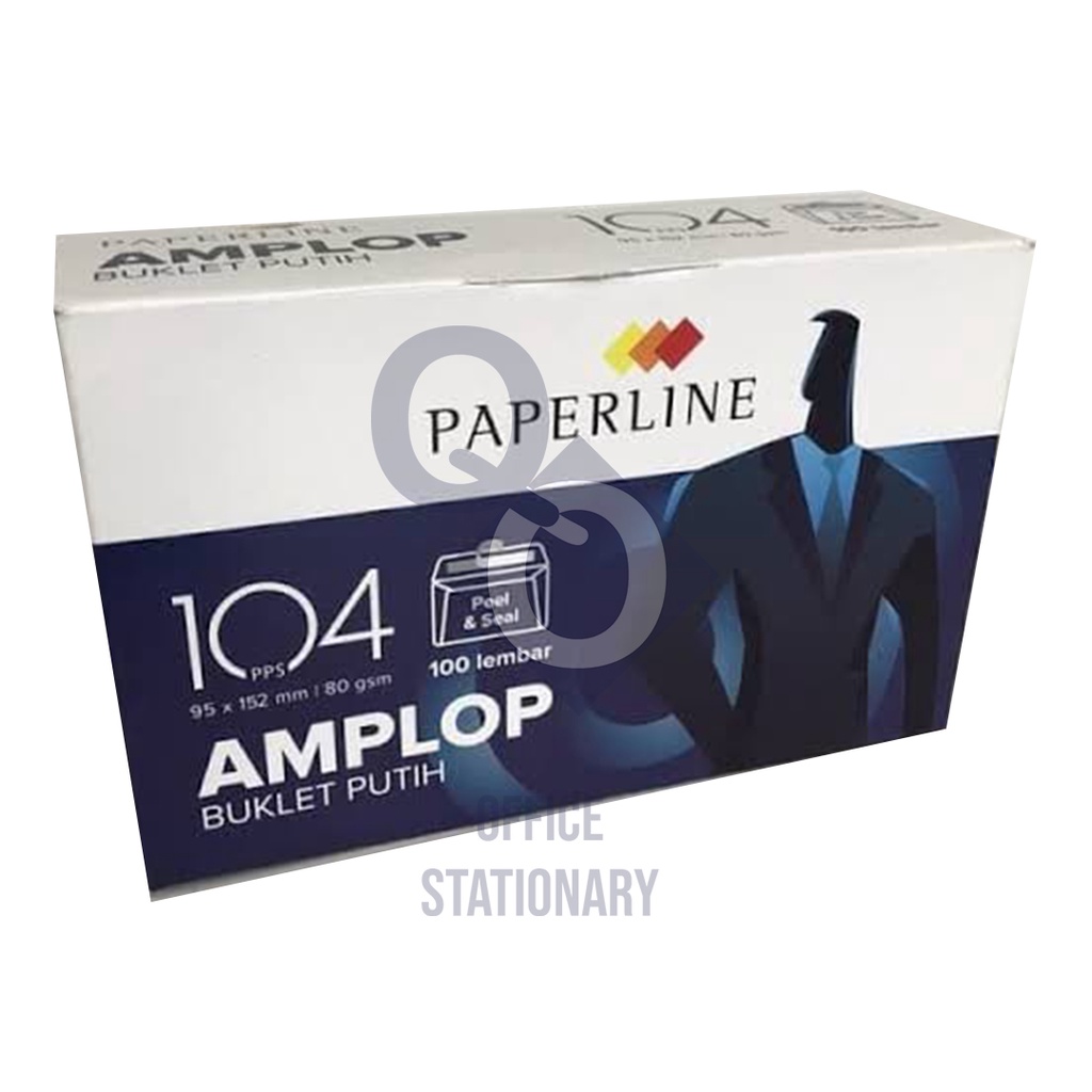 

Amplop Putih Polos 104 PPS Paperline