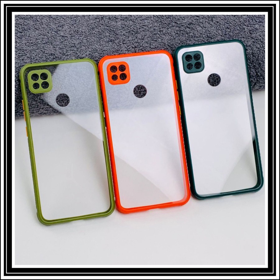 REDMI 10A CASE SOFT UME MIQILIN TRANSPARAN FUZE PROTECT CAMERA HARDCASE PELINDUNG CAMERA CASING COVER BENING CLEAR