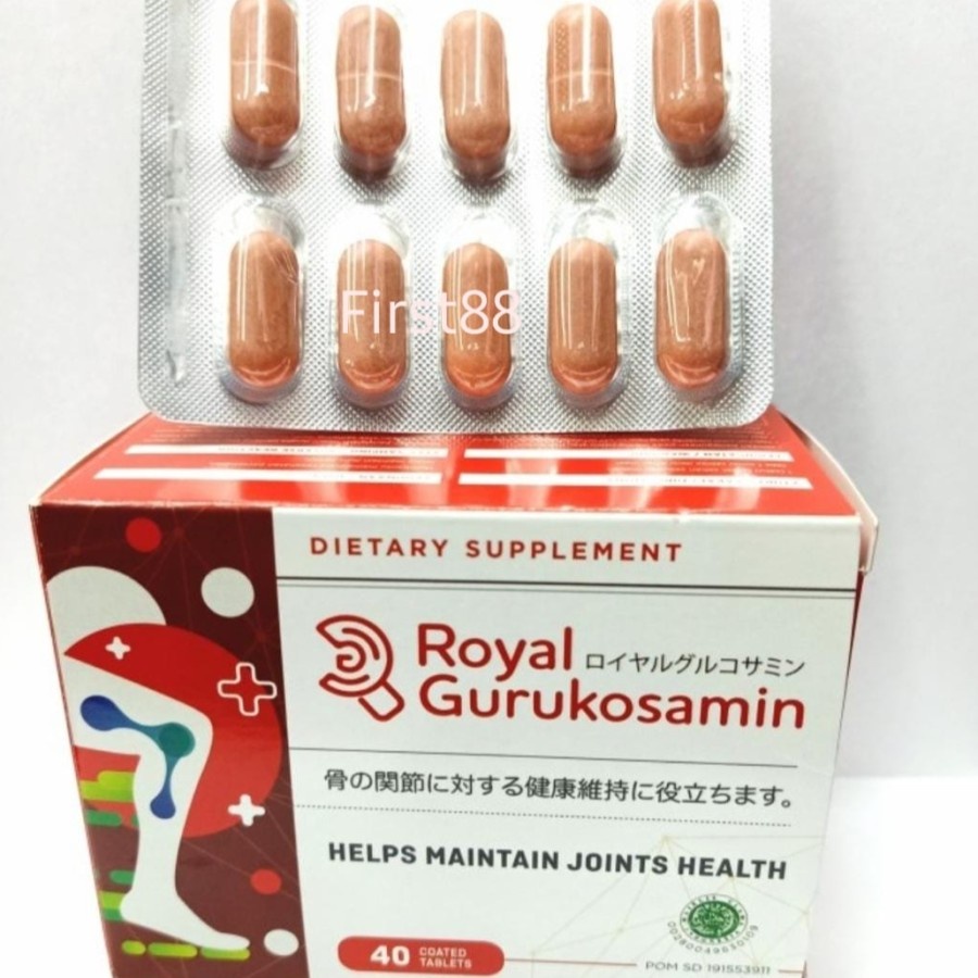 Royal Gurukosamin 1 blister isi 10 tablet