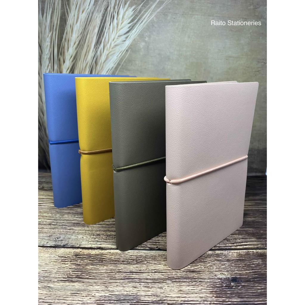 

Notebook Polos Leather Cover 96 Lembar