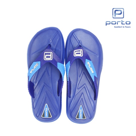 1020B - Porto Leveling Sandal Jepit Anak Laki-laki Size 30 - 35 Karet Nyaman Dan Berkualitas Original Terbaru
