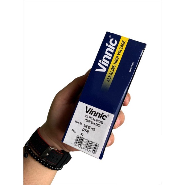 Batre Original Vinnic 27A Alkaline 12V