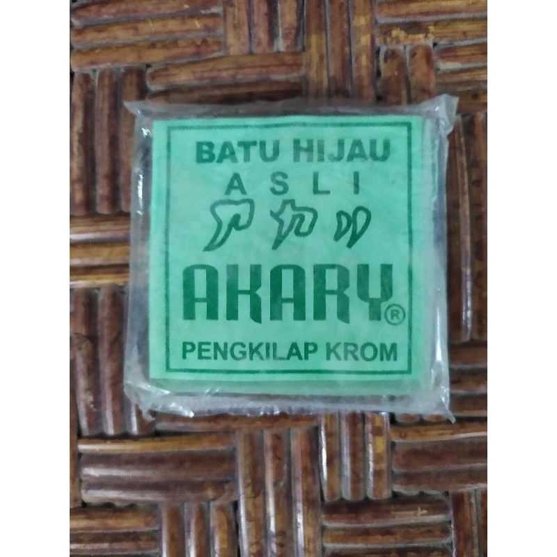 Batu Hijau/ Langsol/ Batu poles/ Pengkilap krom