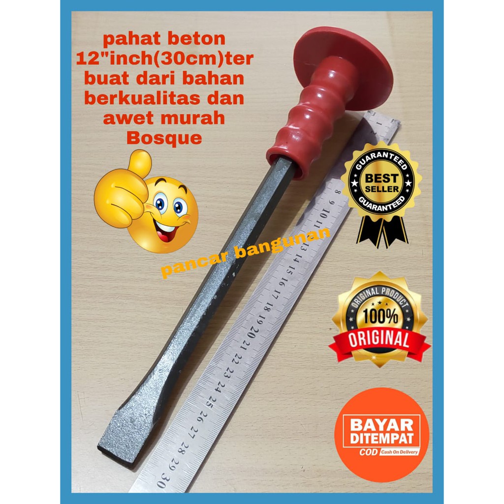 PAHAT BETON TOPI 12 INCH - PAHAT BETON 12 INCH - PAHAT BETON TOPI KARET 12 INCH - PAHAT BOBOK BETON
