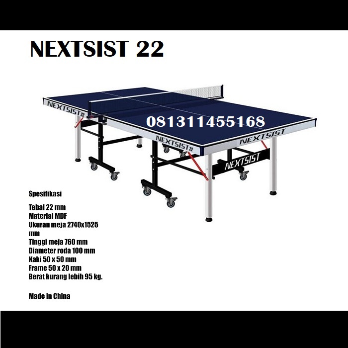 MEJA PINGPONG / TENIS MEJA, NEXTSIST 22