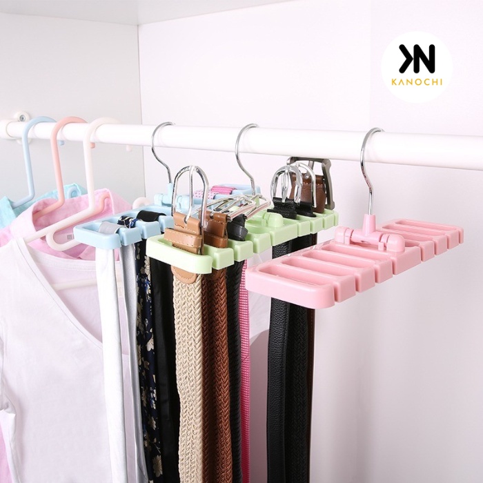 Gantungan Tali Ikat Pinggang Dasi Syal Hanger Cantelan Scarf Kaos Kaki
