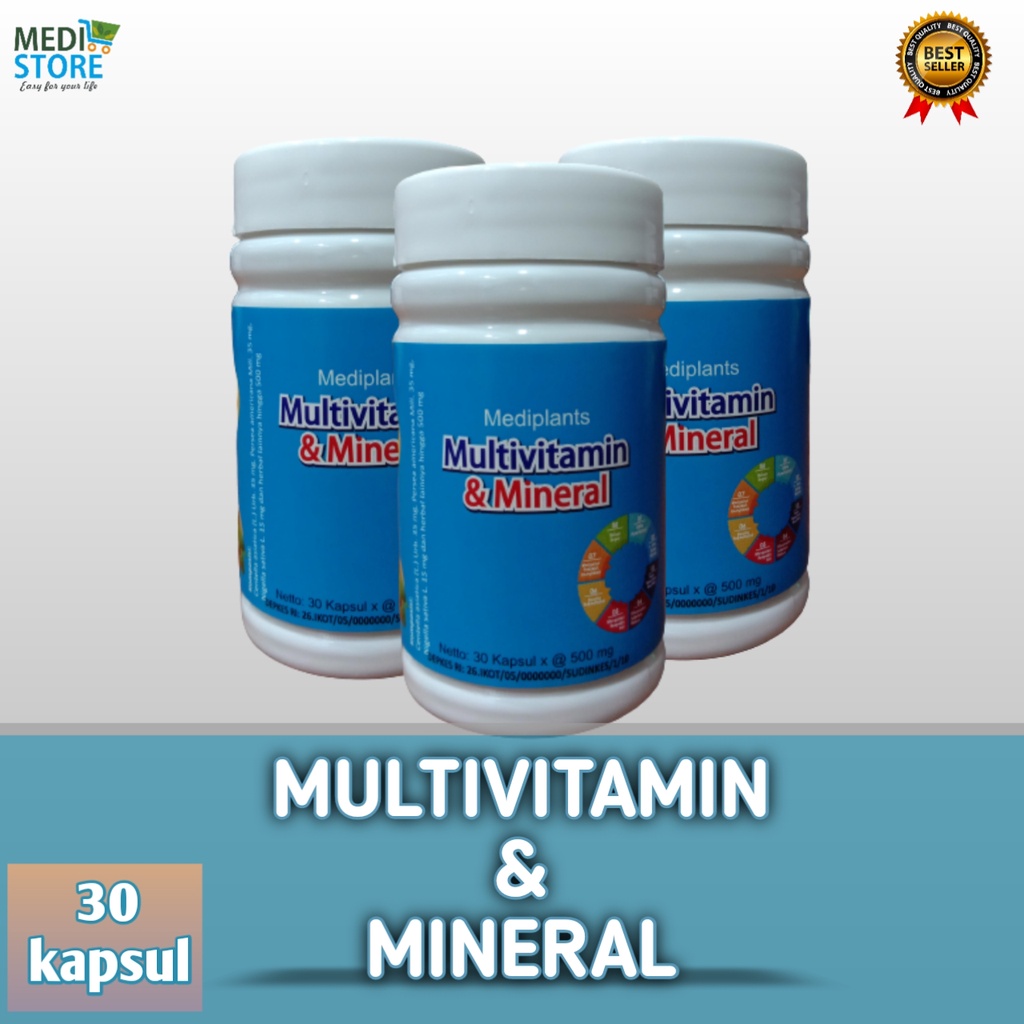 Herbal Multivitamin & Mineral - herbal alami mediplants