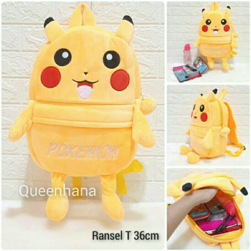 Tas Ransel Pokemon Tas Selempang Pikachu Tas Anak Pokemon