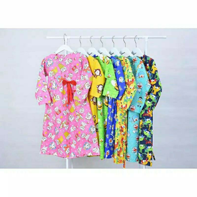 (COD)GAMIS+HIJAB ANAK/GAMIS ANAK KARAKTER/GAMIS ANAK MOTIF/GAMIS ANAK MURAH 2-6 thn