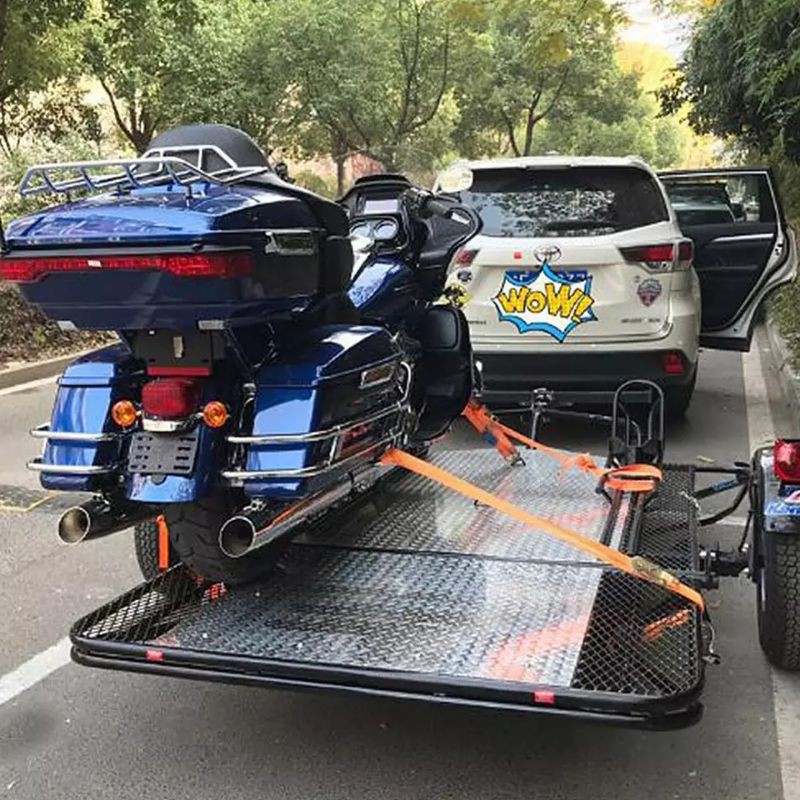 Tali Pengikat Barang 1 4M Cargo Lashing Belt Racthet Tie Down Set