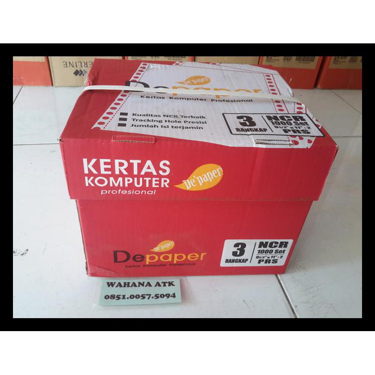 

Continuous Form Depaper 9,5 X 11 3 Ply Full / Prs Sale