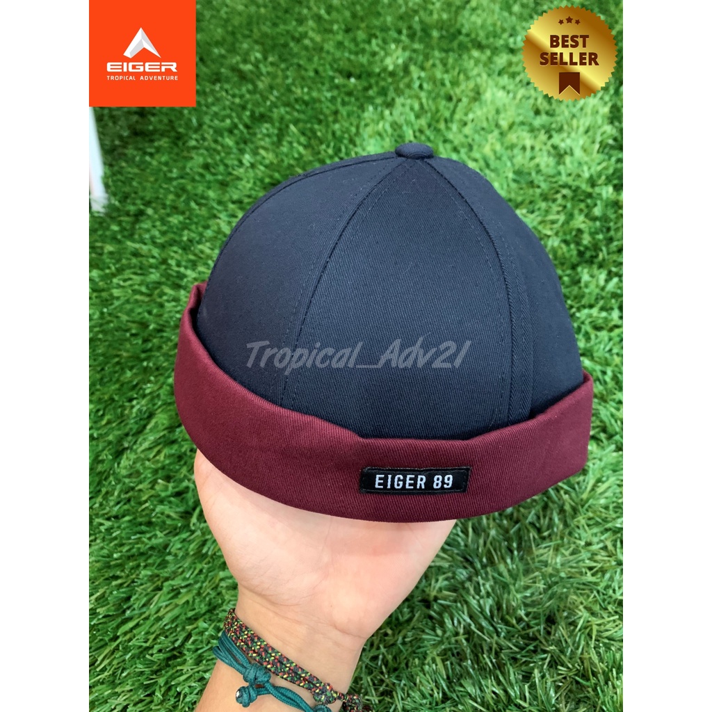 EIGER001 TOPI NOVIS CAPS| NAVY|5785| DI JAMIN ORIGINAL