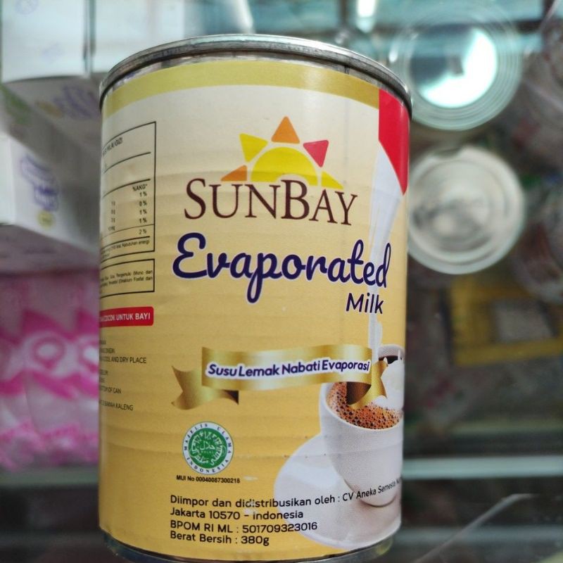 

SUSU EVAPORASI SUNBAY 380 gram