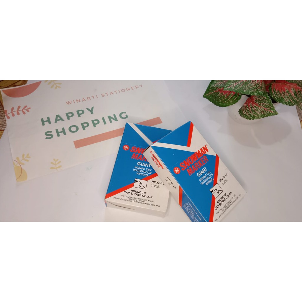 

SNOWMAN PERMANENT MARKER G-12