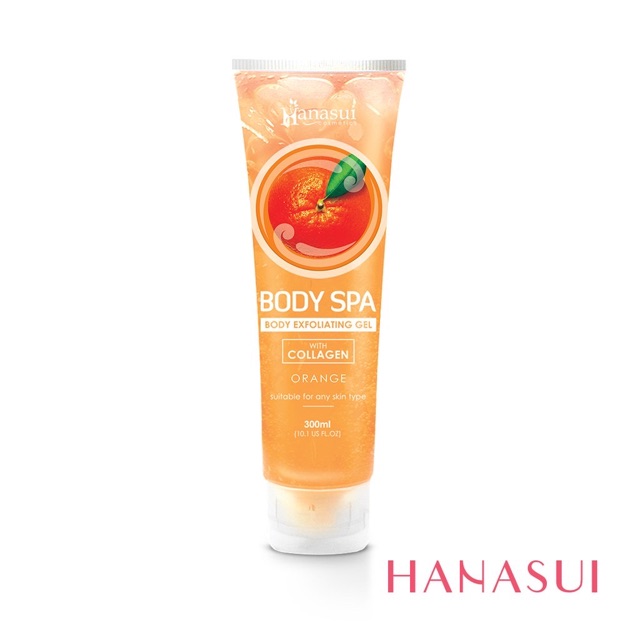 Hanasui Body Spa Exfoliating Gel Series Perontok Daki