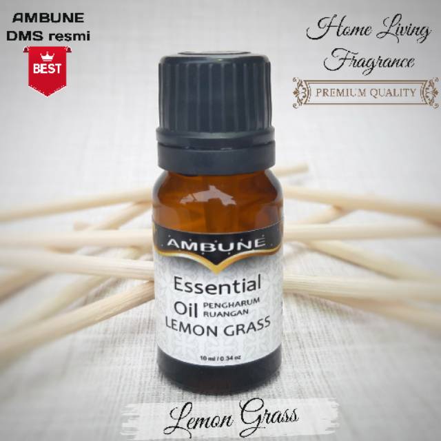 Lemon grass Essensial oil 10 ml - 2 pcs ambune