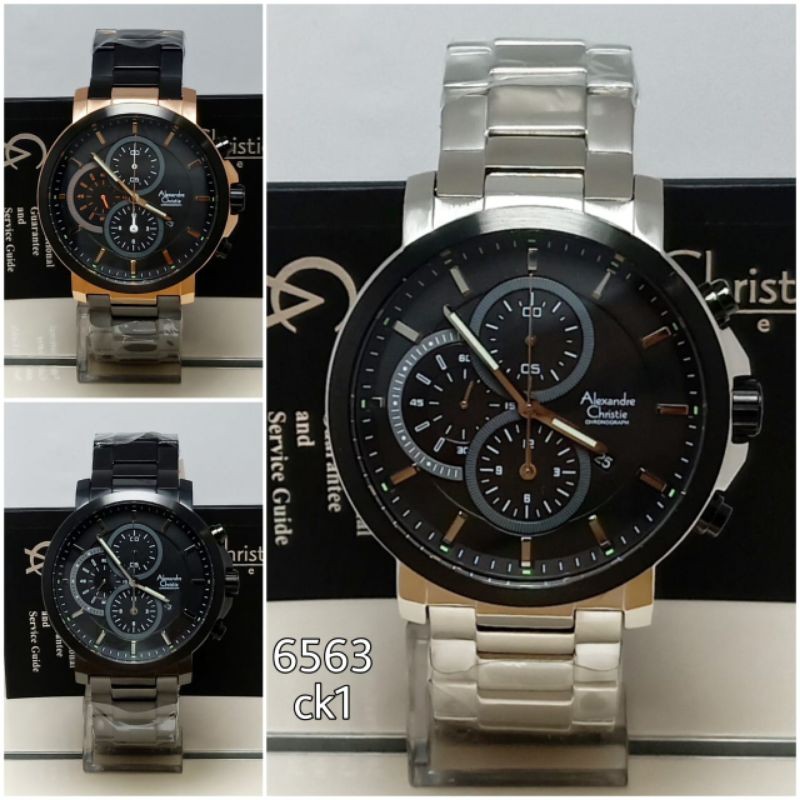 Jam tangan pria Alexandre Christie Sport AC6563MC 6563 ORIGINAL BERGARANSI RESMI