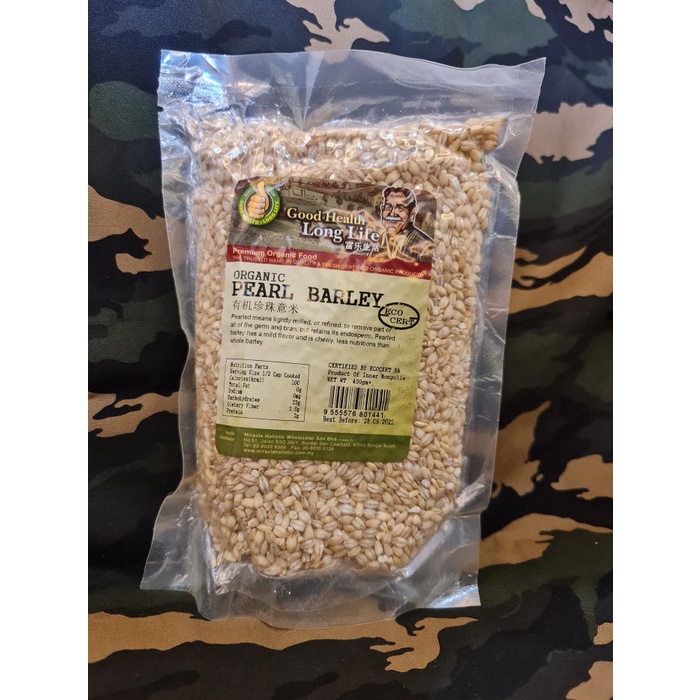 

✨COD✨ Organic Pearl Barley ( Organik Jali Jali ) 450gm
