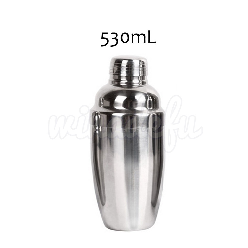 COCKTAIL SHAKER 550ML MILK SHAKE JUICE ALAT PENGOCOK MINUMAN