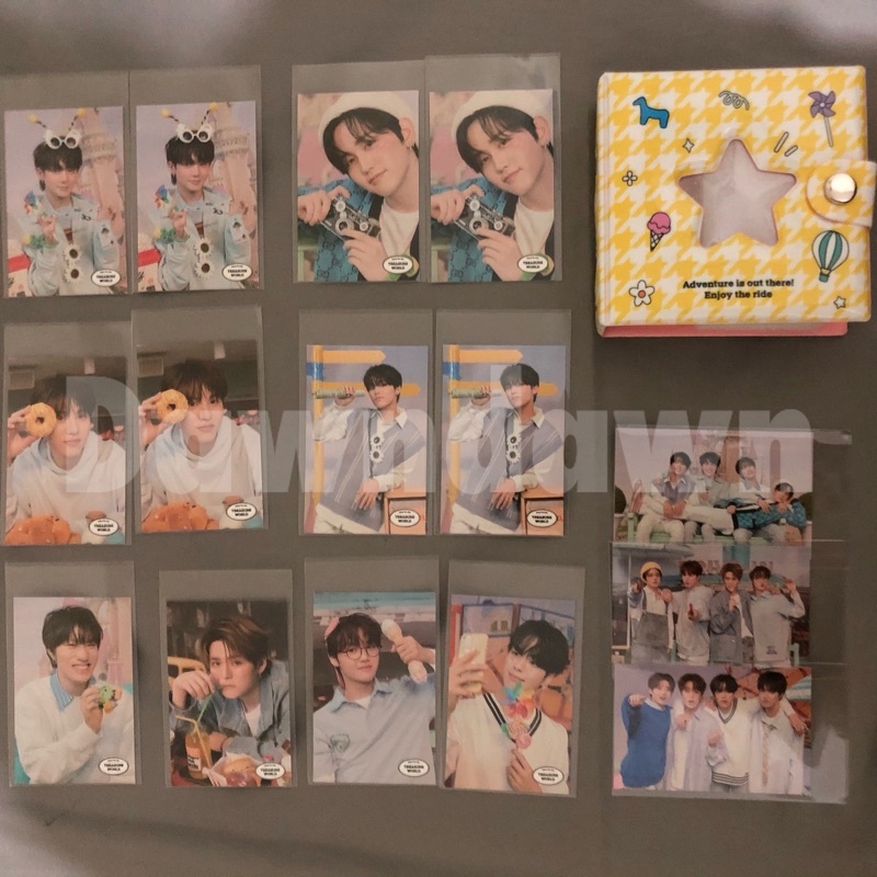 Sharing MD TREASURE (T-World) PC BINDER- HARUTO JUNKYU HYUNSUK YOSHI ASAHI JUNGHWAN