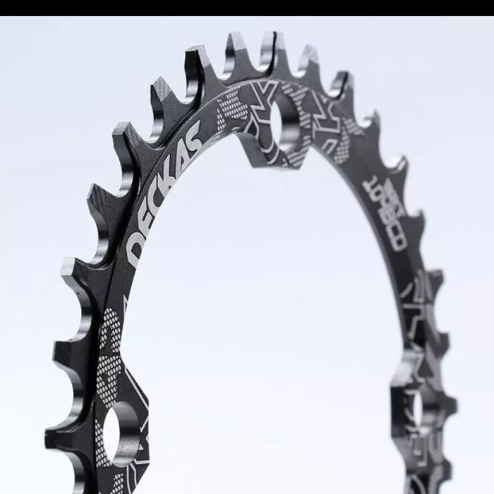 Chainring DECKAS OVAL 32T 34T 36 T 38T BCD 104 alloy 7075 CNC