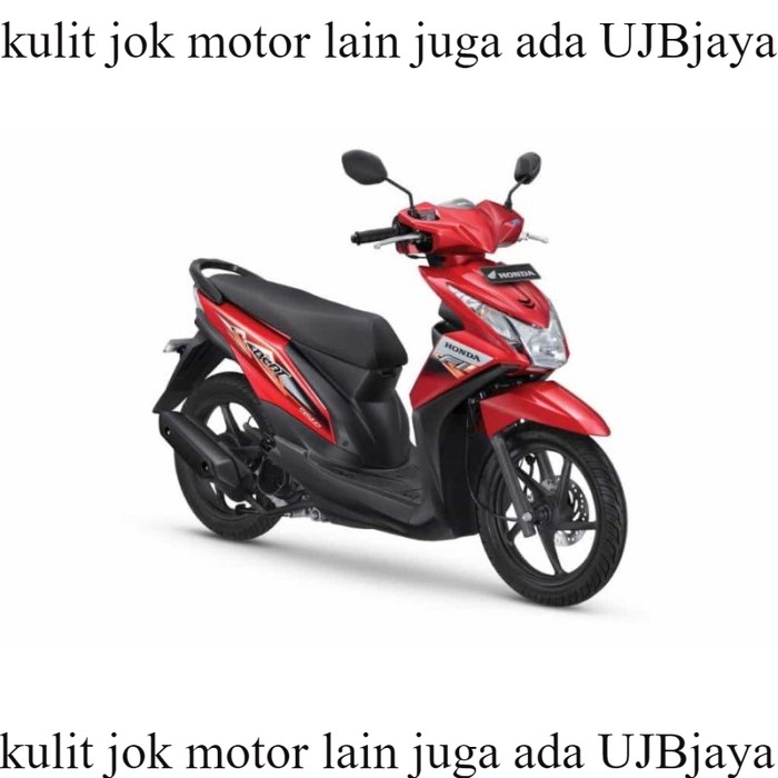 Sarung Jok Motor Beat Fi Original / BAHAN ORI Kulit Jok Motor Beat Fi S14