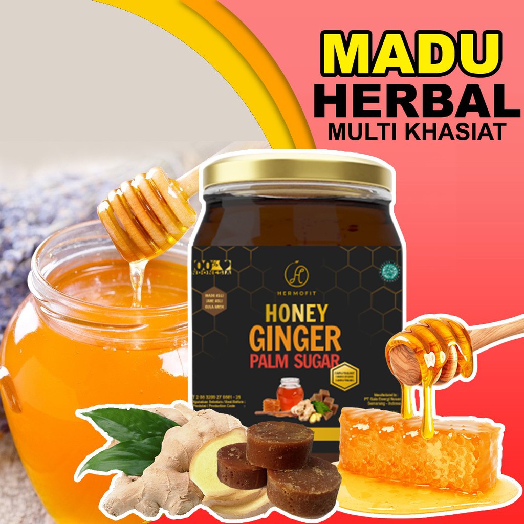 

Hermofit Honey Ginger Palm Sugar 700 Gram