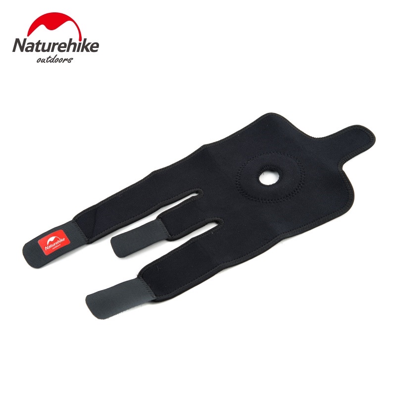 Naturehike Adjustable Kneepad Power Brace - NH15A001-M - Black